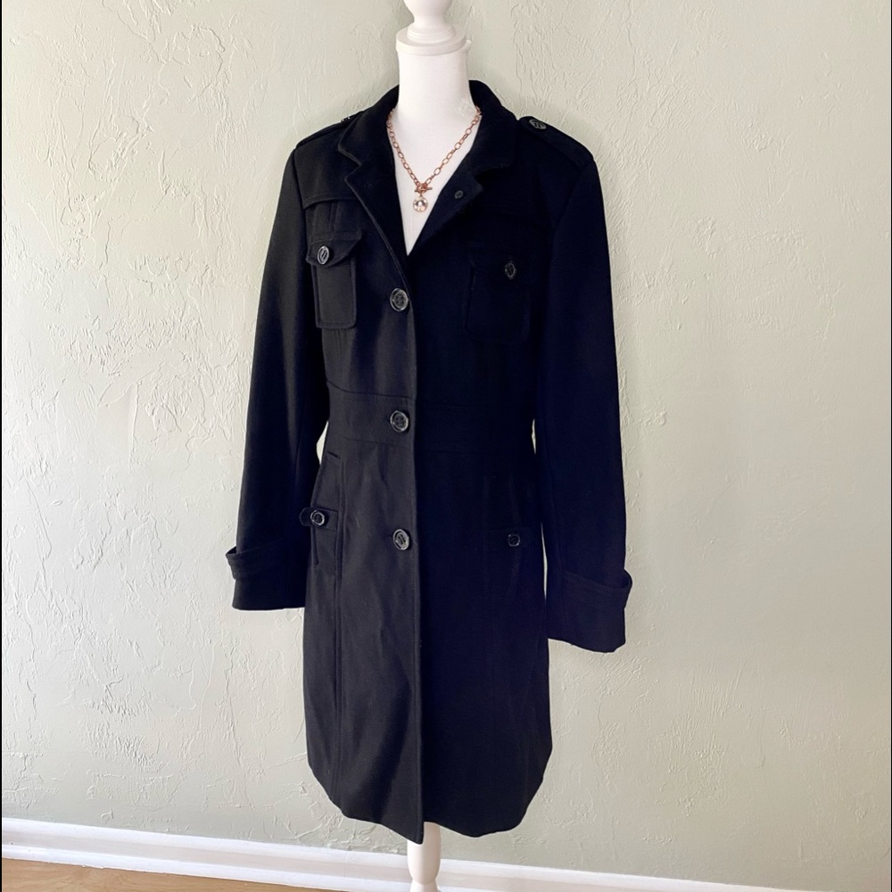 Black Wool Coat